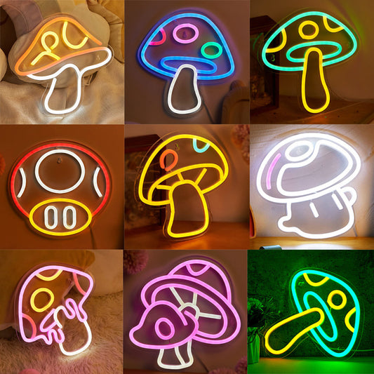 Indoor LED Dekolampe - Pilz 💡